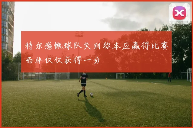 特尔感慨球队失利称本应赢得比赛而非仅仅获得一分